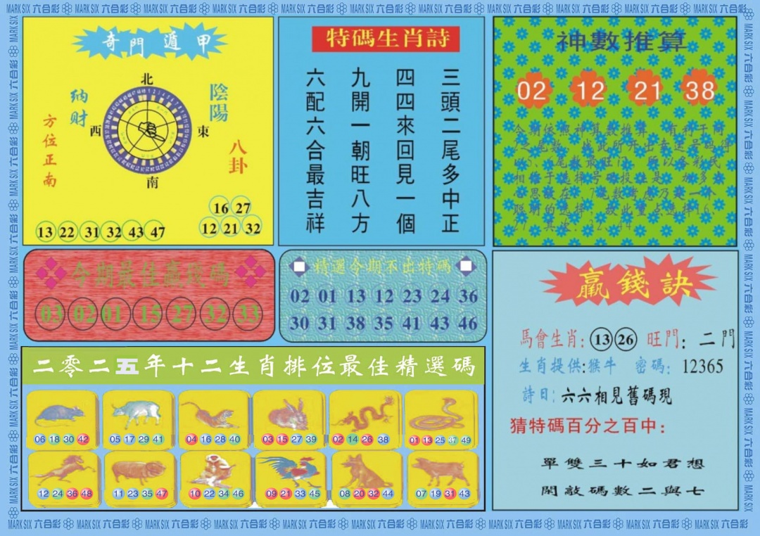 131期黄大仙灵码B[图]