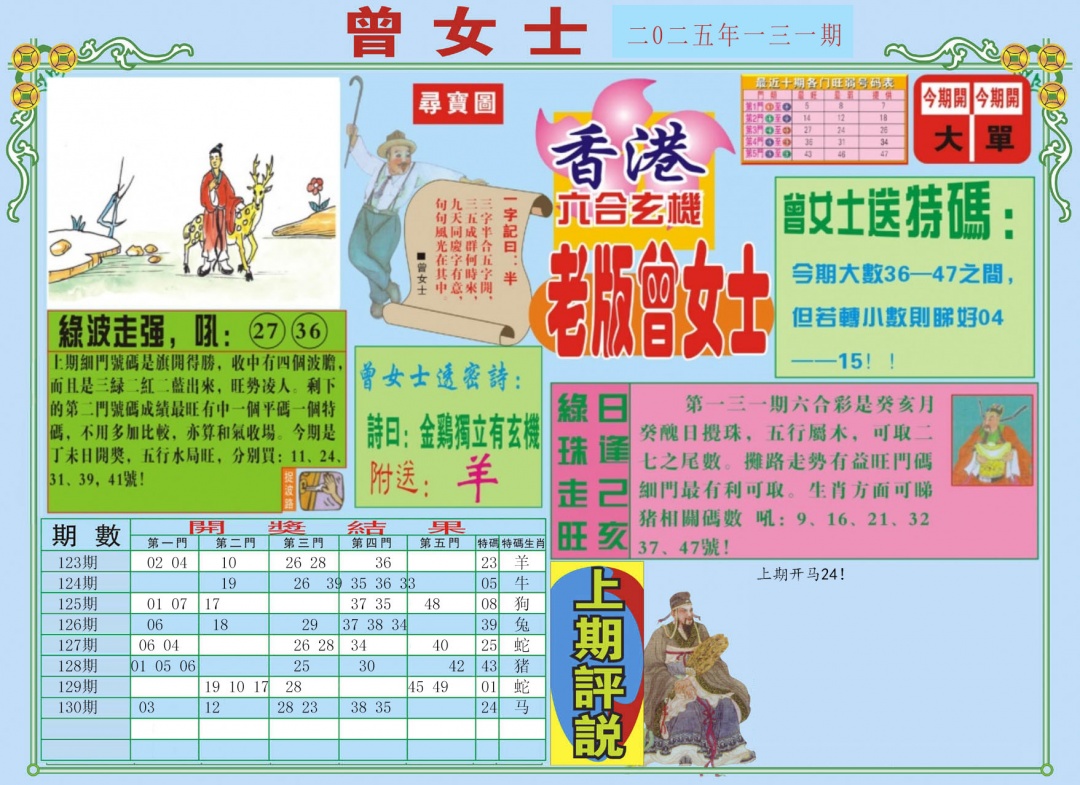 131期老版曾女士A[图]