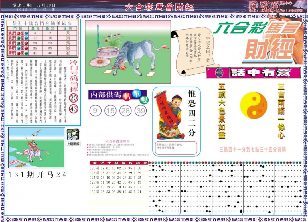 131期马会财经A[图]