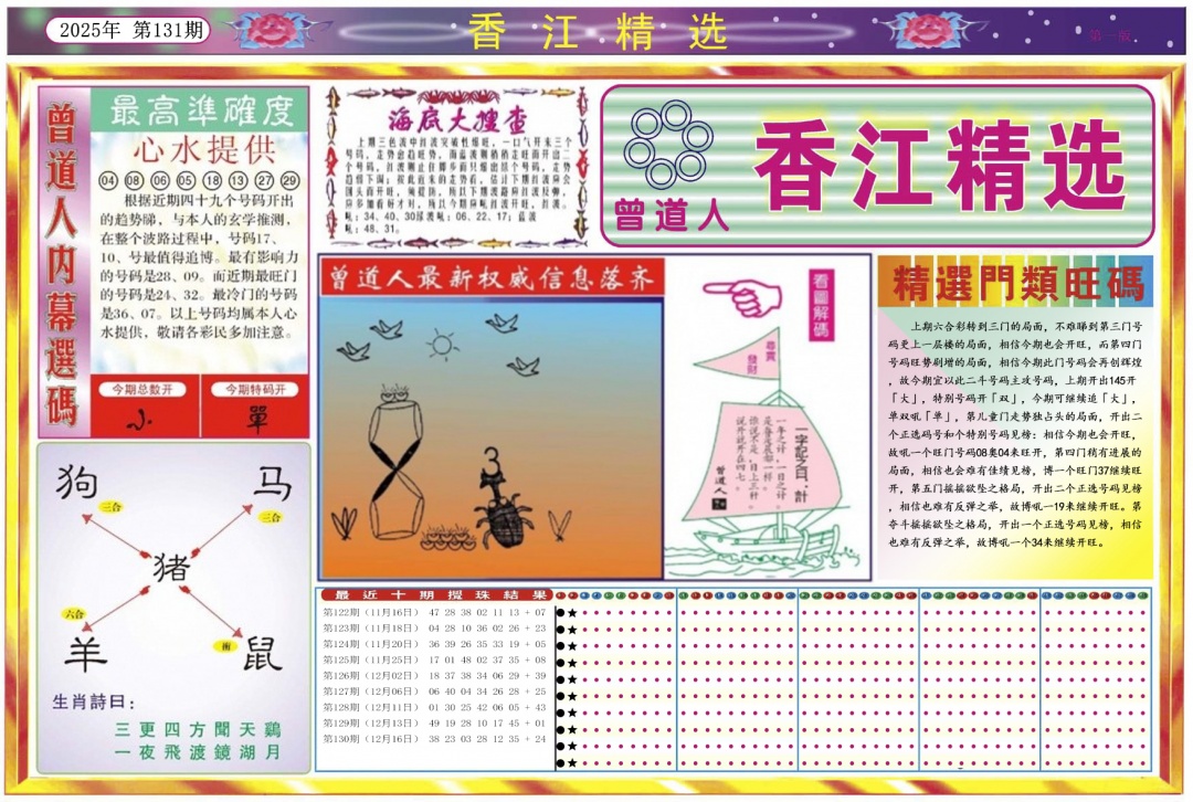 131期香江精选A[图]