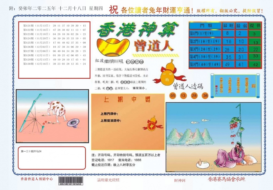131期4-香港神算[图]