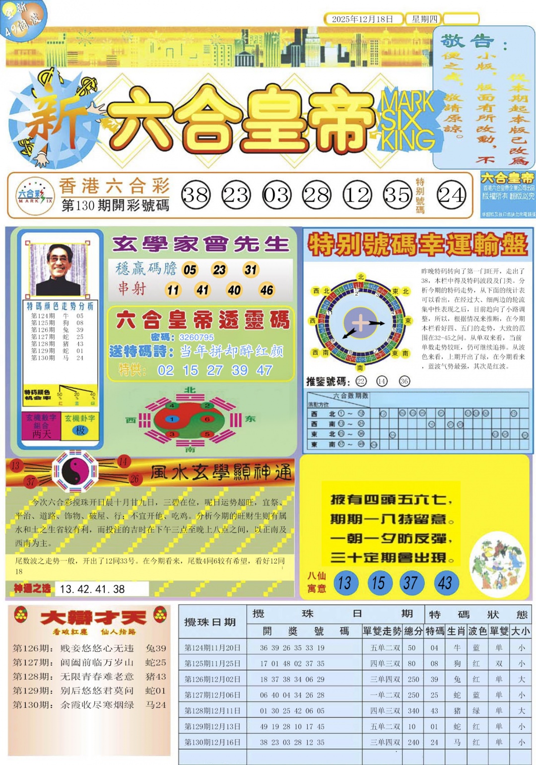 131期六合皇帝A[图]