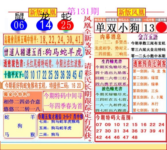 131期二代凤凰报[图]
