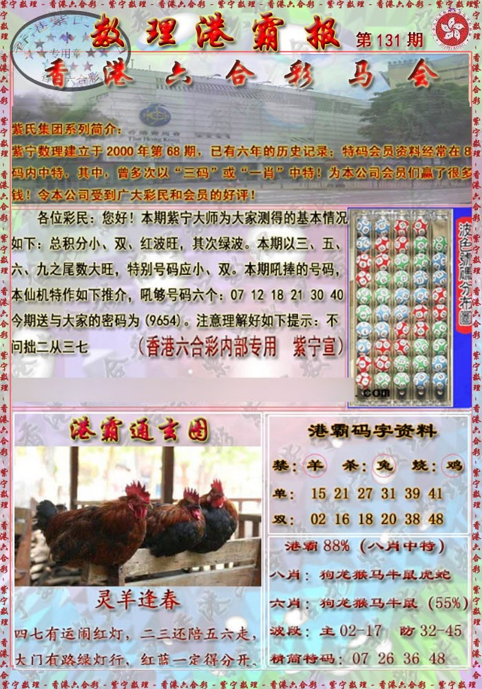 131期港霸报[图]