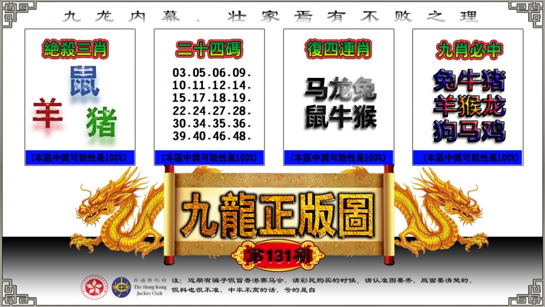 131期九龙正版图[图]